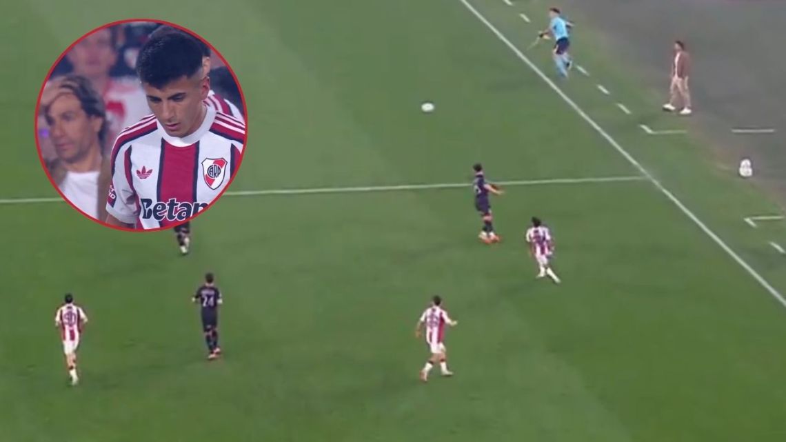 Alarma en la Selección Argentina: Thiago Almada pidió el cambio a los 5 minutos ante Huracán ¿Qué le pasó?