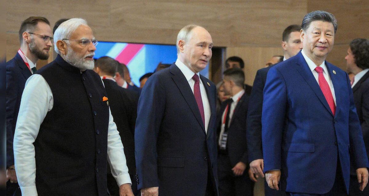 Xi Jinping, Vladímir Putin y Narendra Modi se reúnen en Asia para hacerle frente a EEUU