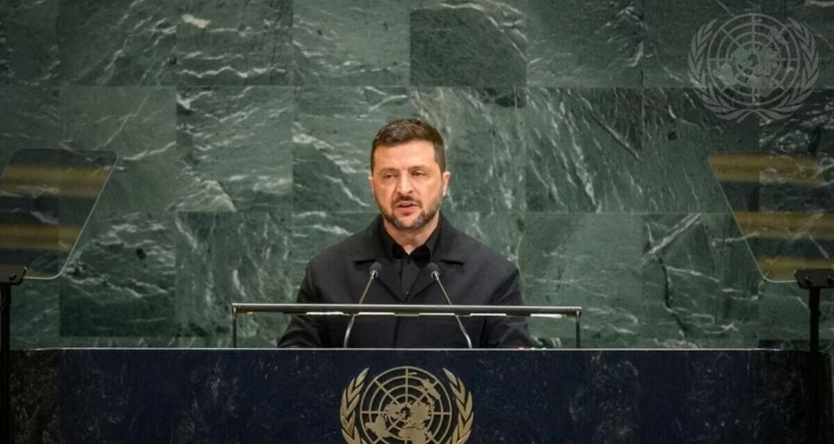 Volodimir Zelenski denunció ante la ONU que Rusia utiliza combatientes de 47 países en la guerra