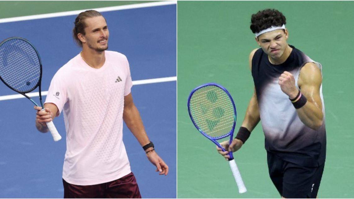 Alexander Zverev vs Ben Shelton, la gran final del US Open masculino 2026