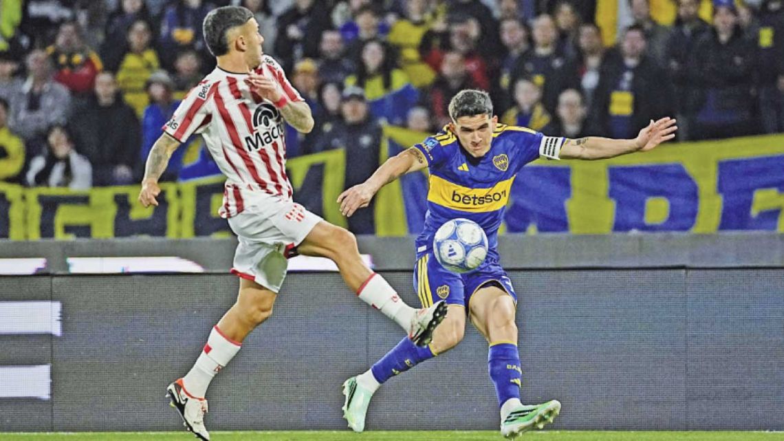 En un partidazo, Boca empató y se fue preocupado por Paredes