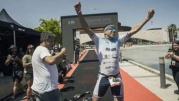 Un representante paraguayo y una bonaerense se consagraron en el Ironman 51.50
