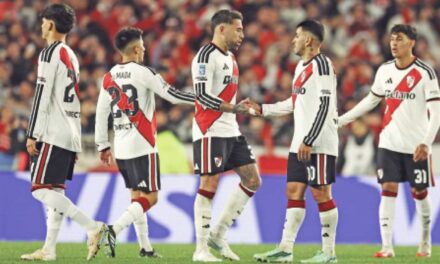 Di Carlo, Verón, el Chiqui y Rojo