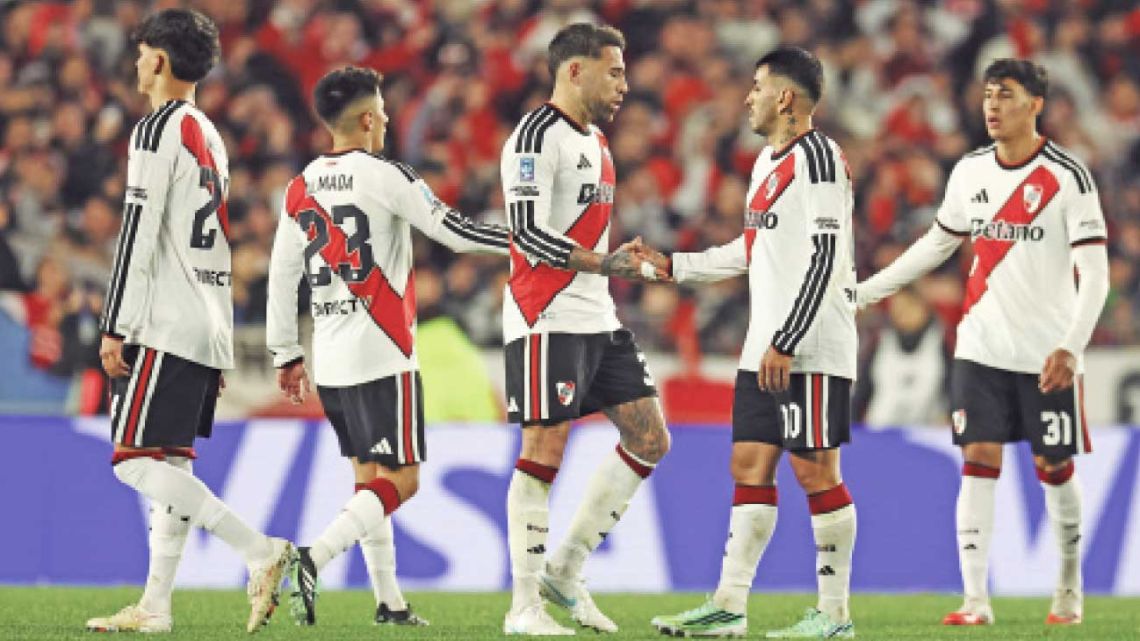 Di Carlo, Verón, el Chiqui y Rojo