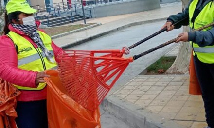 Rivadavia sostuvo la limpieza durante el fin de semana y retomó los trabajos este lunes