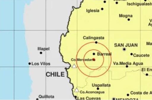 Fuerte temblor en la mañana: un sismo de 4,3 se registró en Barreal