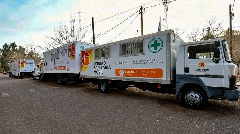 Las unidades sanitarias móviles llegan a San Martín con atención médica y estudios preventivos