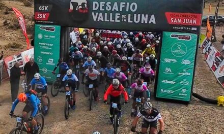 El Desafío Valle de la Luna reunió a más de 800 ciclistas en Ischigualasto