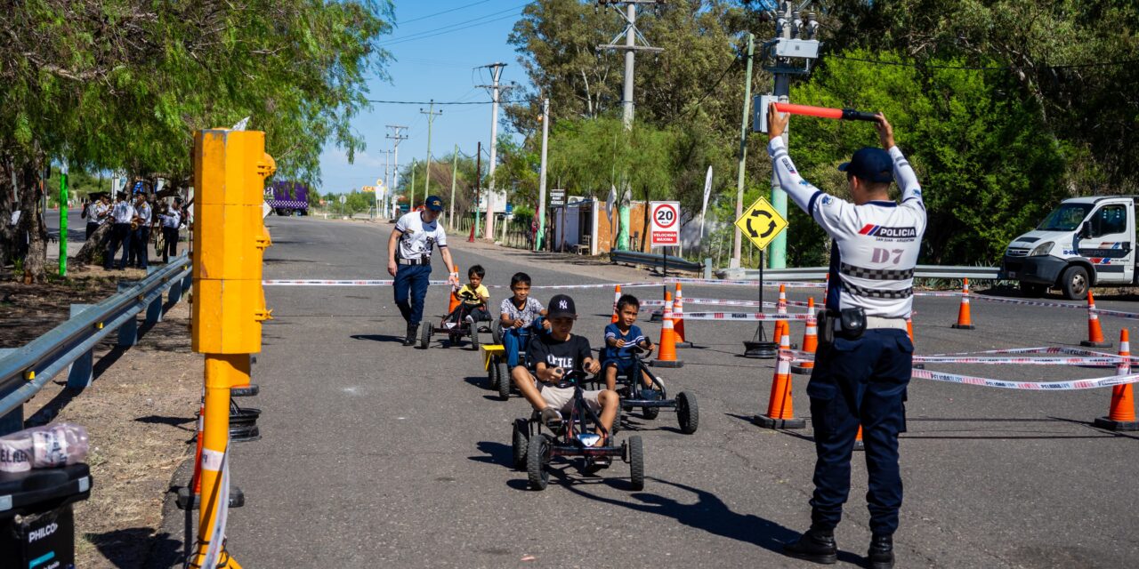 La Policía prepara una jornada para que los chicos aprendan seguridad vial jugando