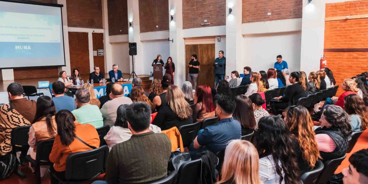 Rawson se incorpora a MUNA y busca reforzar las políticas destinadas a niños y adolescentes