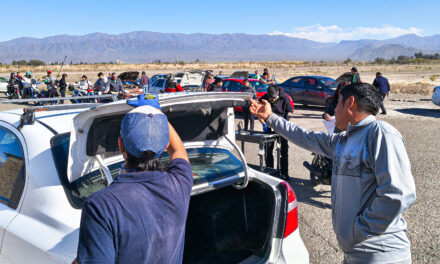 Más de 100 vehículos fueron verificados en Jáchal durante un operativo de seguridad