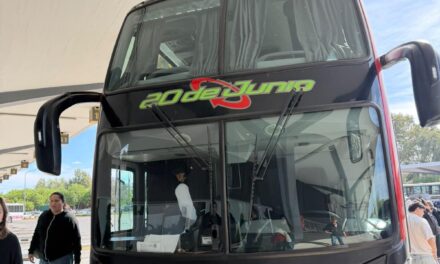 VIDEO: Denuncian presunto exceso de velocidad en un colectivo de 20 de Junio