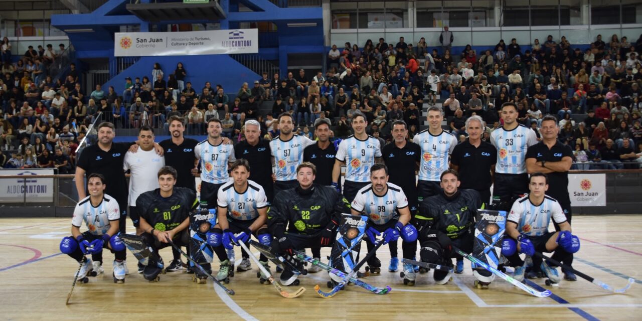 Argentina goleó a Chile y arrancó con todo su preparación en el Aldo Cantoni