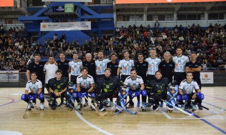 Argentina goleó a Chile y arrancó con todo su preparación en el Aldo Cantoni