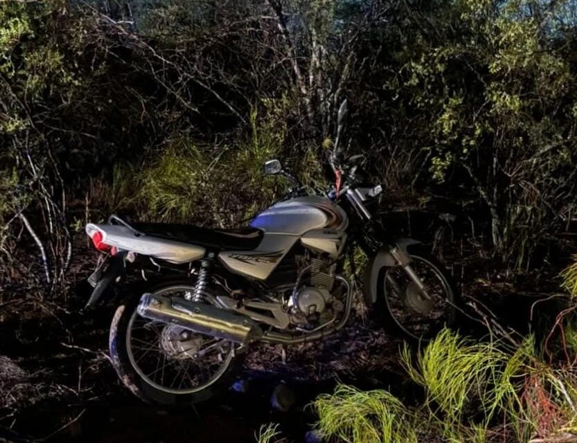 Robaron varias motos en Valle Fértil, las abandonaron en descampados y la Policía recuperó todas
