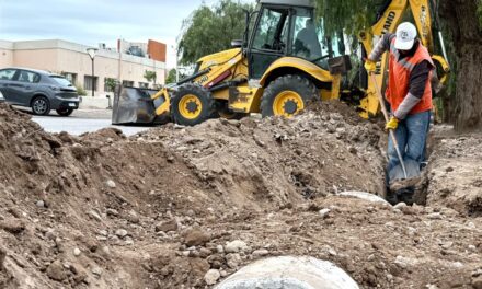 9 de Julio avanza con obras de desagüe para reducir los anegamientos en distintos barrios