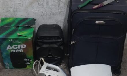 Detuvieron a una pareja con armas caseras durante un presunto robo en Capital
