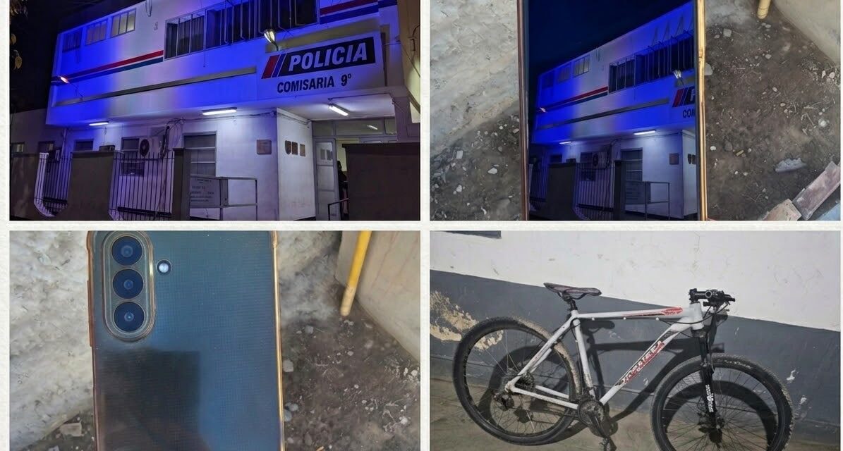 Recuperaron un celular robado en la Municipalidad de Caucete e identificaron a dos sospechosos