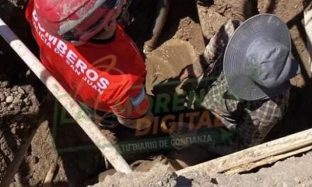 Un hombre quedó atrapado en un pozo en Albardón