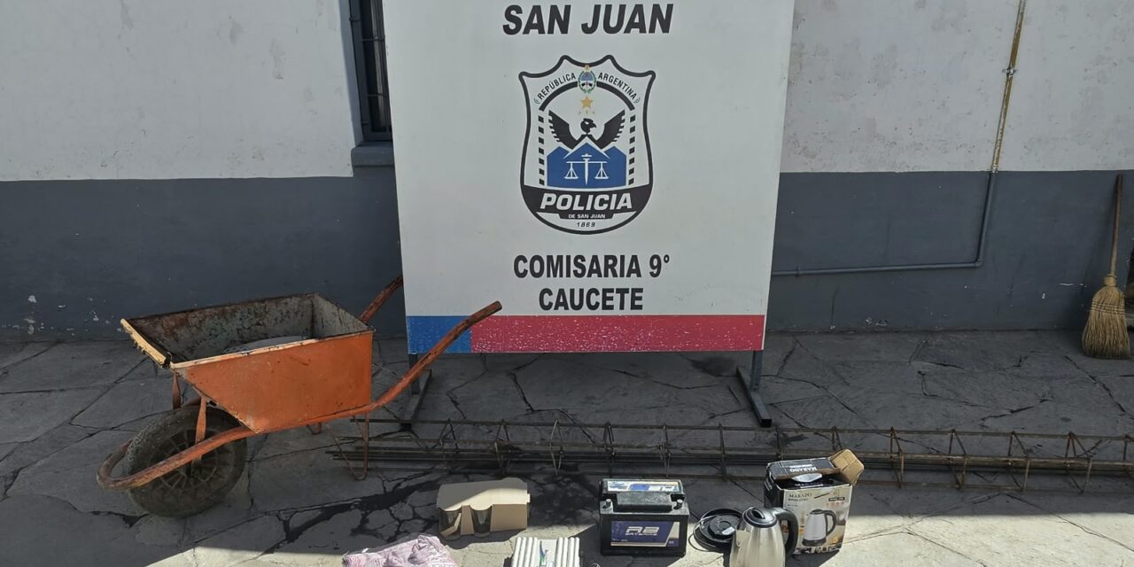 La Comisaría 9ª busca a los dueños de varios elementos secuestrados en procedimientos policiales
