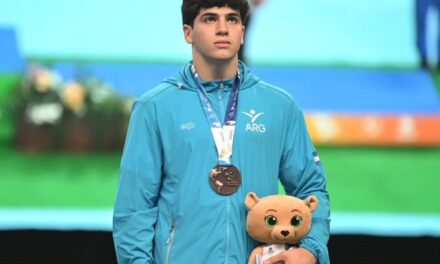 La historia de Benjamín Fernández de Landa, el gimnasta que sueña con los Juegos Olímpicos
