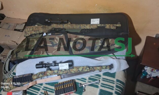 IMPACTANTE: Allanaron una vivienda en Rawson por el ataque a un nene de 8 años y secuestraron varias armas