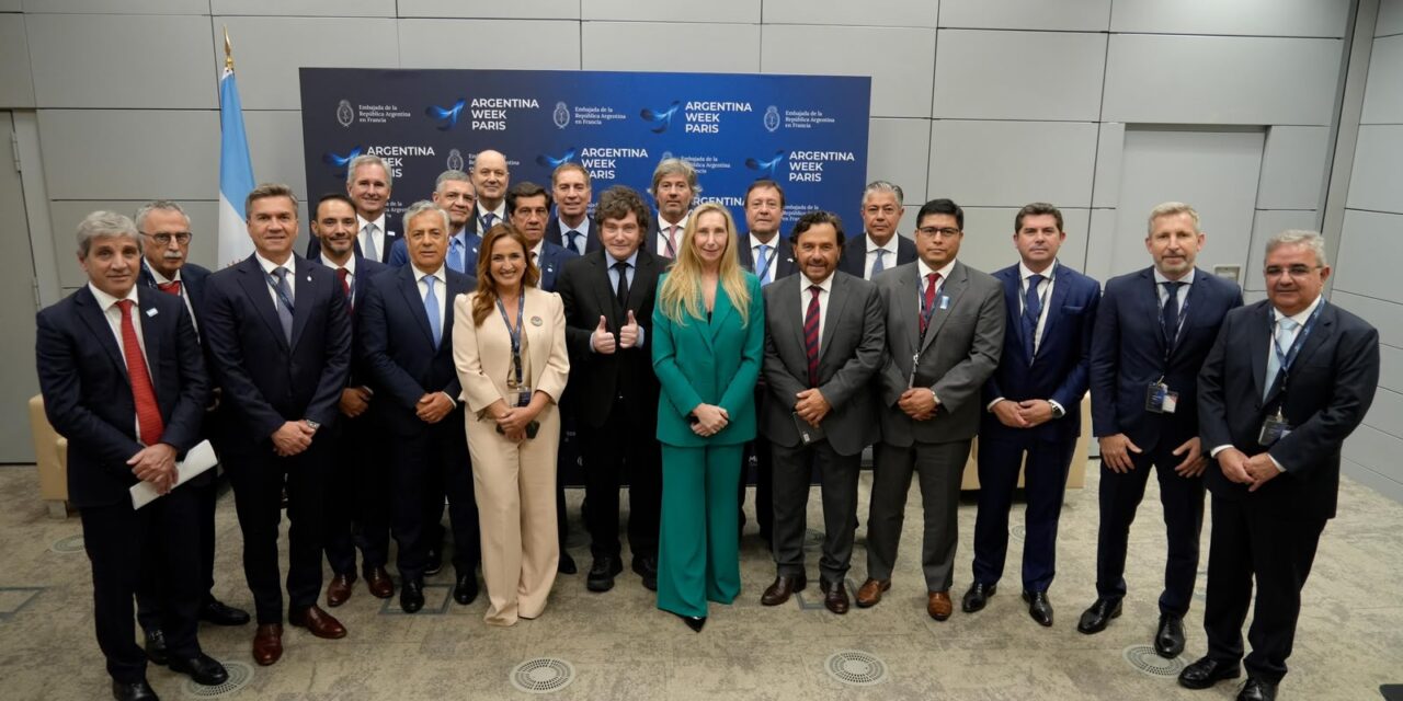 Milei destacó a San Juan ante inversores en París y puso el foco en la minería y el bono de US$600 millones