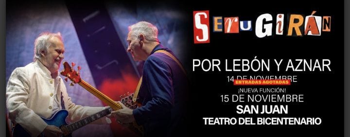 Rock nacional en San Juan: Lebón y Aznar suman una nueva función para celebrar a Serú Girán