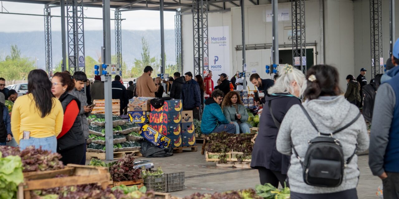 Pocito inauguró una Feria Frutihortícola para fortalecer a los productores locales