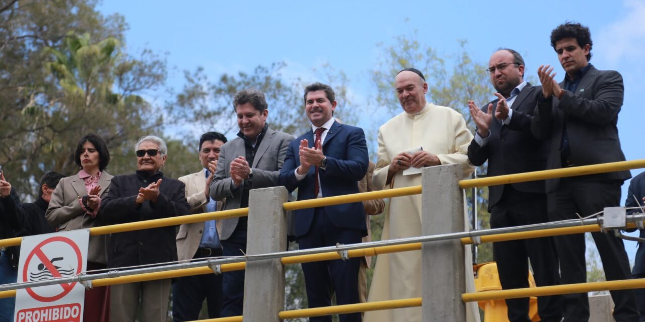 Orrego destacó la renovación de compuertas y pidió reforzar el cuidado del agua