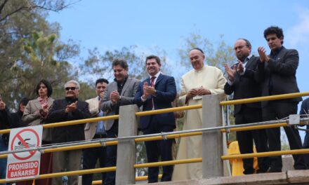 Orrego destacó la renovación de compuertas y pidió reforzar el cuidado del agua