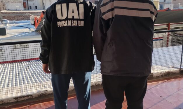 Lo buscaban por robo, escapó al ver a la Policía y terminó detenido en Chimbas