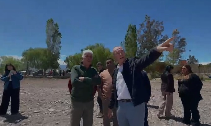 Refuerzan las defensas hídricas en Barreal ante las crecidas previstas para el verano