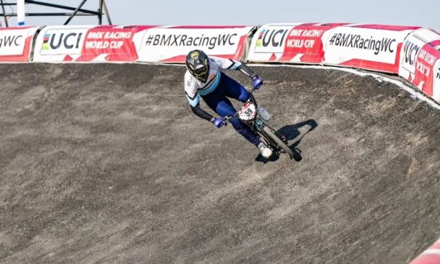 “Chalo” Molina volvió a competir en la Copa del Mundo de BMX Racing en China