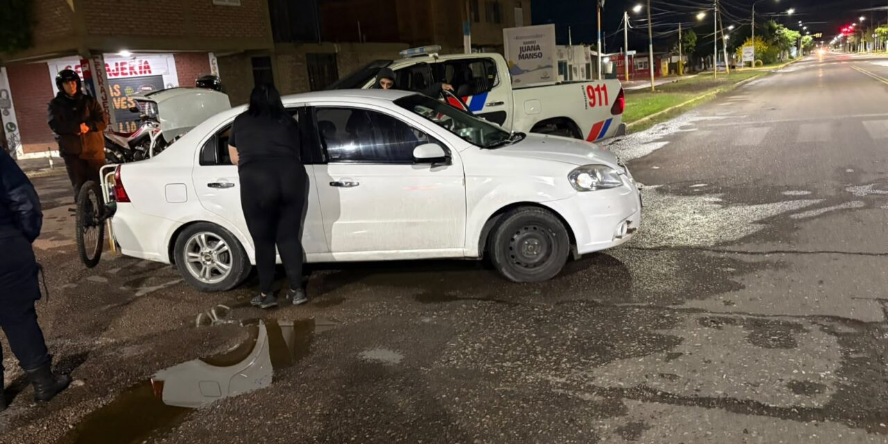 Detuvieron a un hombre armado que circulaba con objetos de dudosa procedencia en Rawson