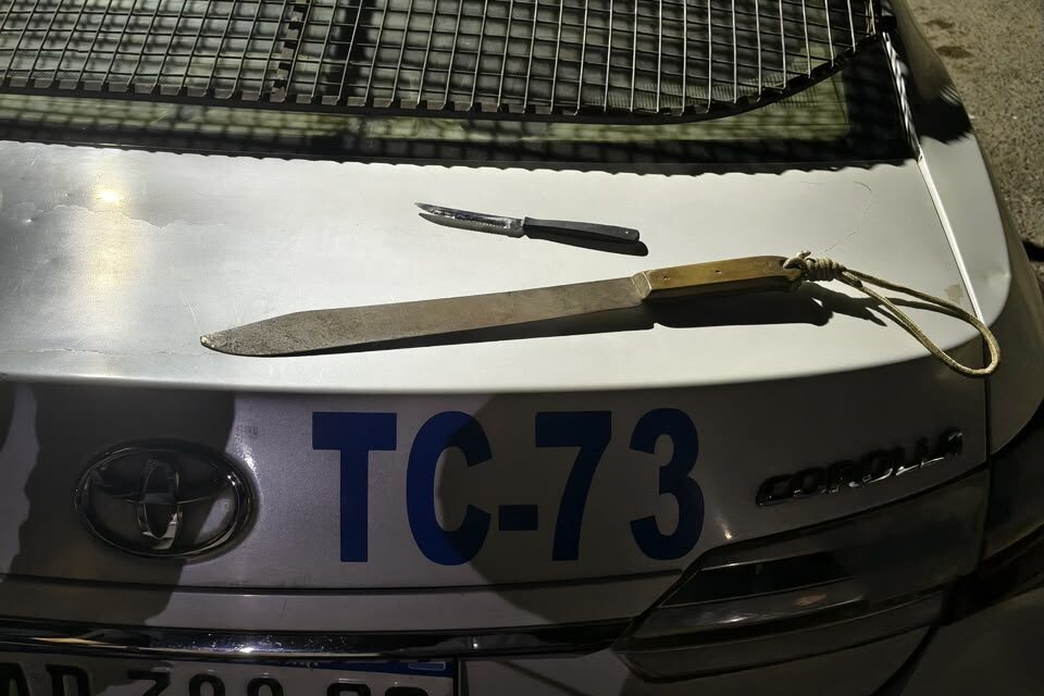Detuvieron en La Bebida a un hombre acusado de amenazar con un cuchillo a un chofer de RedTulum