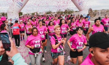 Chimbas reunió a más de 2.000 personas en una maratón por la prevención del cáncer de mama