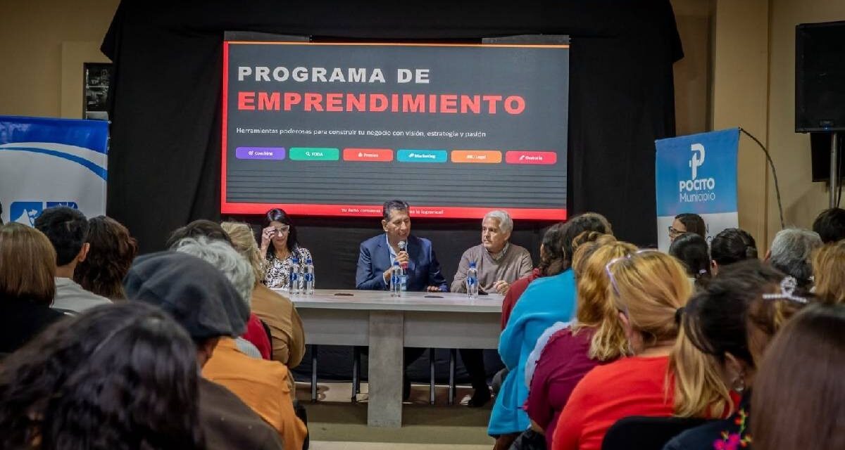 Pocito abrió las inscripciones para capacitar a nuevos emprendedores