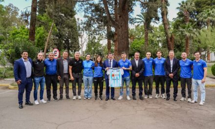 Orrego recibió a los seleccionados sanjuaninos que hicieron historia en los World Skate Games