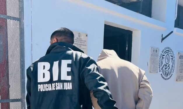 Detuvieron en Caucete a un joven de 28 años que era buscado por un robo