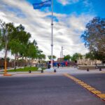 Santa Lucía inauguró una plaza renovada con juegos, iluminación LED y espacios recreativos