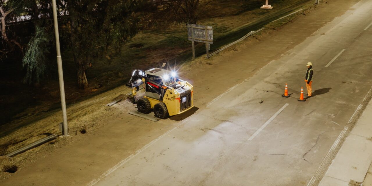 La Circunvalación se repavimenta las 24 horas: Sumaron un turno de madrugada