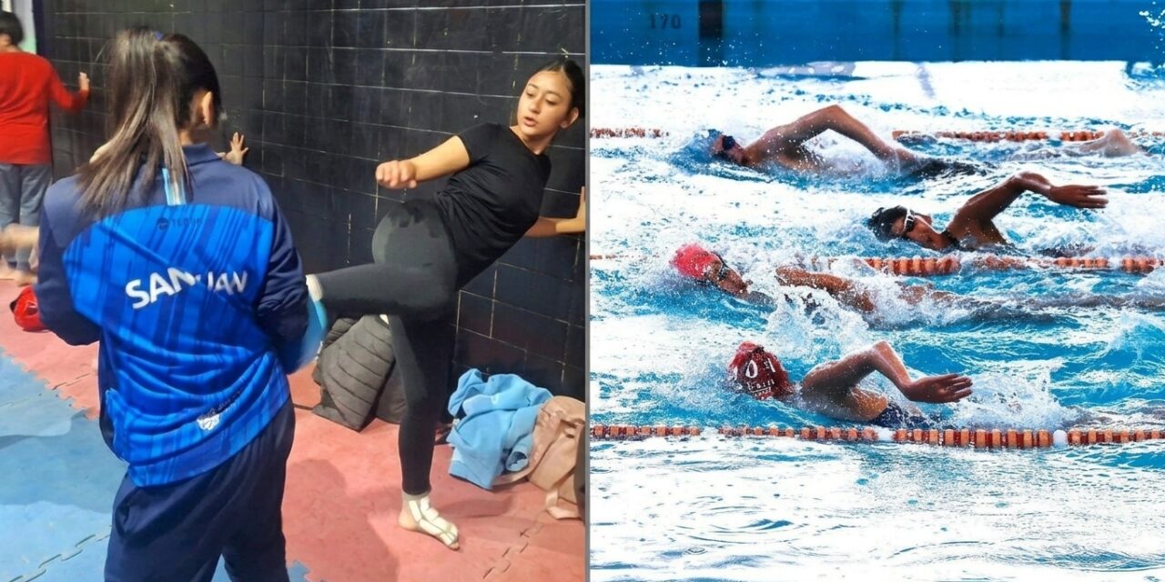 Natación y taekwondo sanjuaninos en los Juegos Binacionales de Mendoza