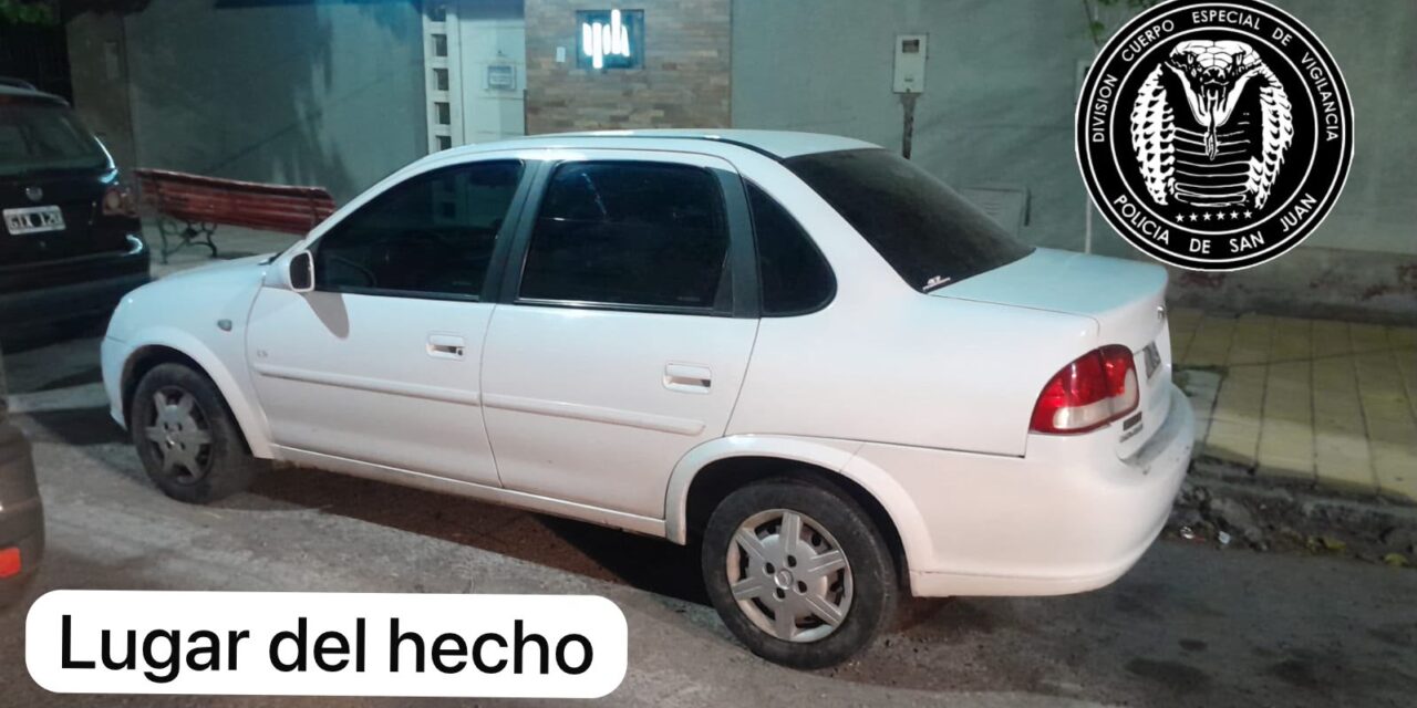 Lo sorprendieron con un destornillador cuando intentaba abrir autos estacionados en Capital