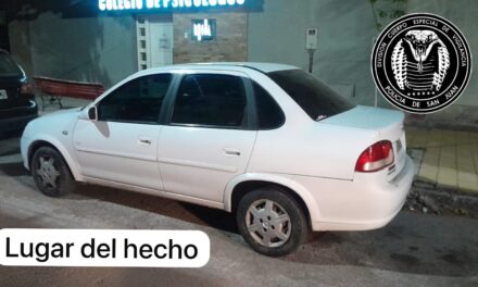 Lo sorprendieron con un destornillador cuando intentaba abrir autos estacionados en Capital