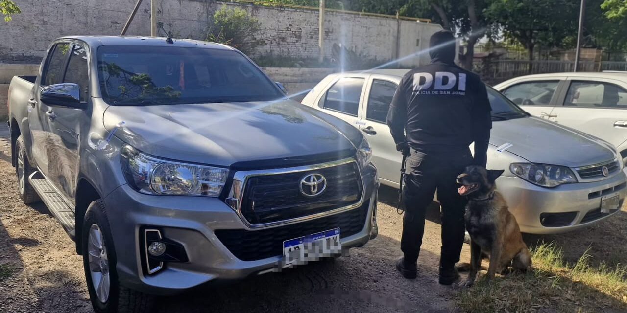 Desbarataron un kiosco de droga en Santa Lucía: Una pareja detenida y casi $2,7 millones secuestrados
