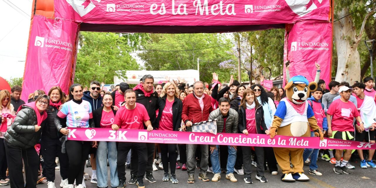 Más de 10.000 personas corrieron por la prevención del cáncer de mama