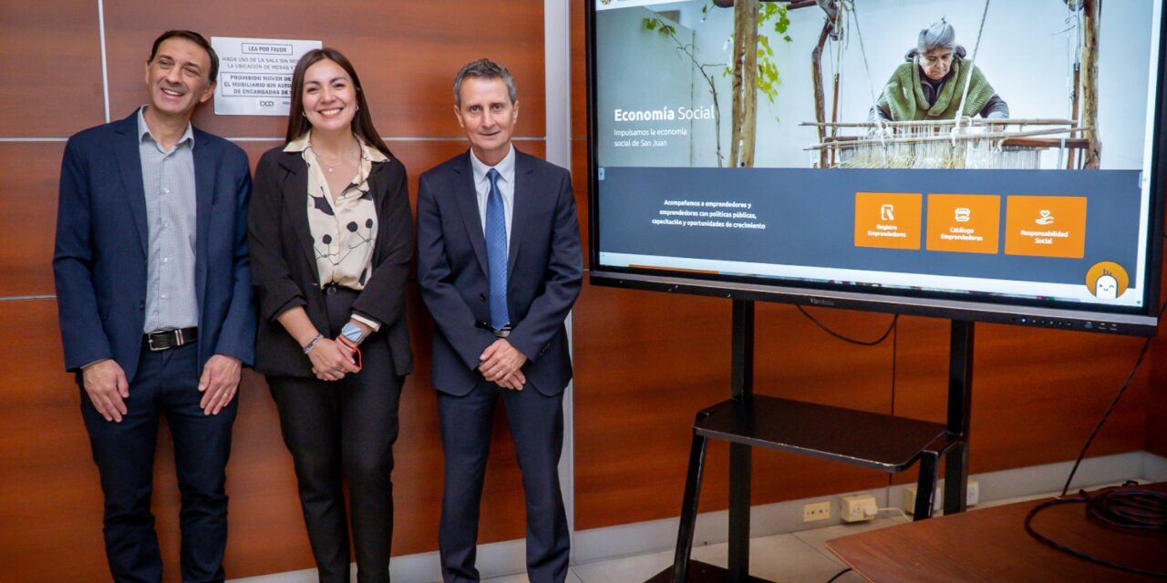 San Juan presentó una web para conectar a emprendedores, acceder a capacitaciones y promocionar productos