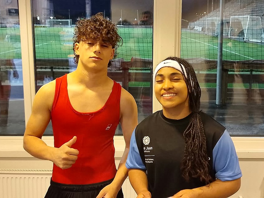¡San Juan brilló en Suecia! Kiara Ozán y Lisandro Funes se destacaron en la lucha internacional