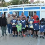 San Martín: tres clubes recibieron materiales deportivos para fortalecer sus actividades